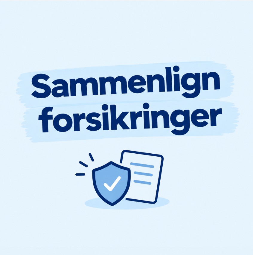 Sammenligne forsikringer