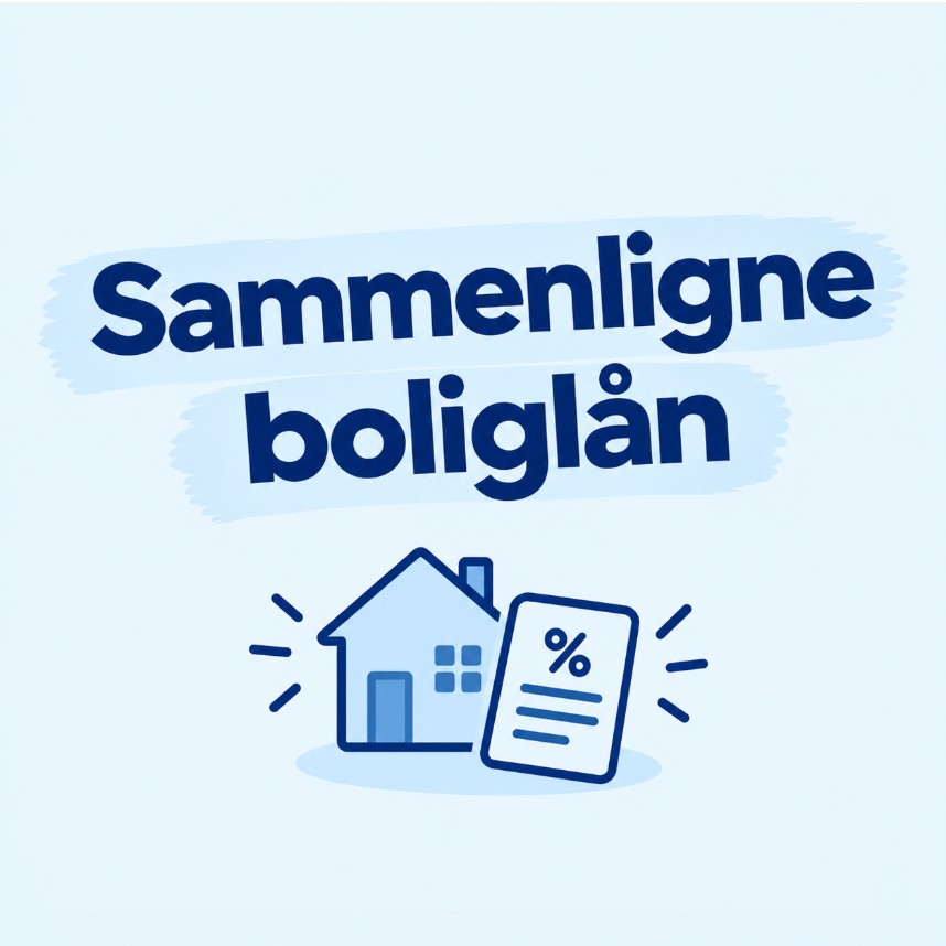 Sammenligne boliglån